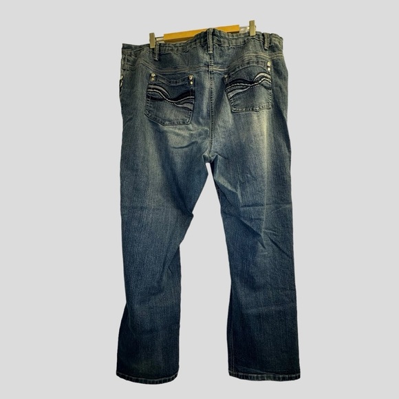 Penningtons Women’s Jeans 22 Blue Wide Leg - Picture 13 of 15